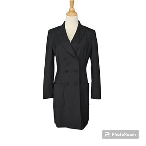 🇨🇦 Judith & Charles Digital Dress - Black - Size 10